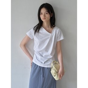 UNBALANCE TWIST TOP (sand ivory)