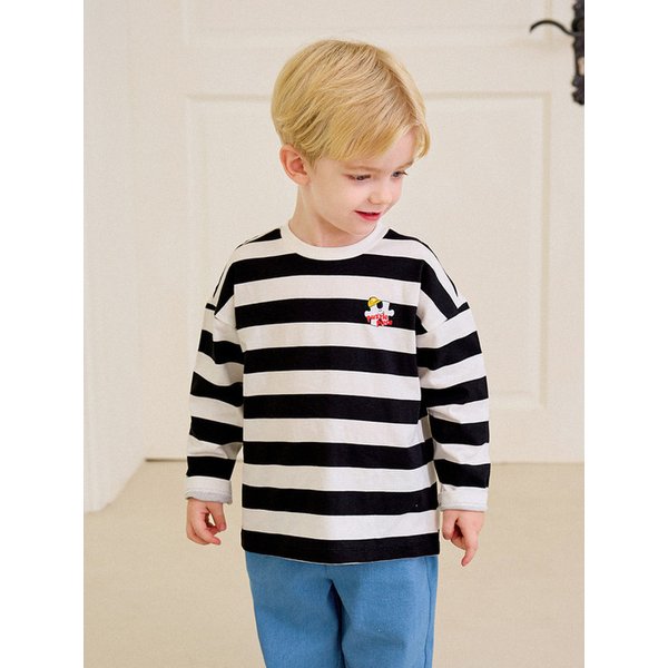 퍼즐프렌즈스트라이프티셔츠