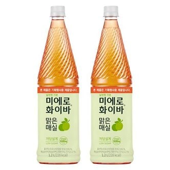  미에로화이바 맑은매실 1.2L X 6개 식이섬유음료 매실음료