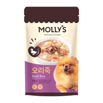 MOLLY'S 몰리스 오리죽 150g