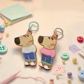 친구사랑 칠가이 우드팬시 만들기 채색수업 키트 diy