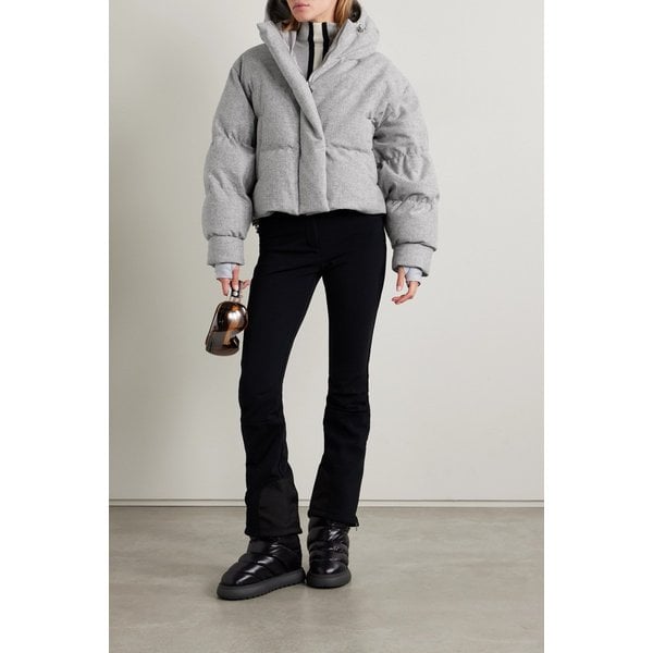 코도바 아오모리 후드 퀼팅 다운 스키 재킷 그레이 1647597316014491