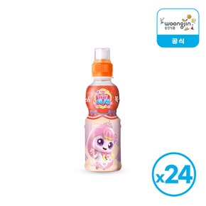 캐치티니핑 복숭아 펫 200ml 24개