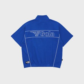 ESSENTIAL HALF ZIP UP SWEAT SHIRTS [BLUE]