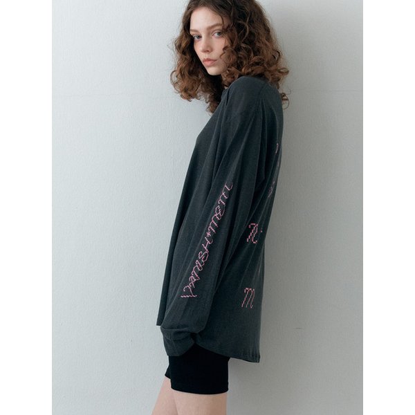 Summer pixel tee_charcoal