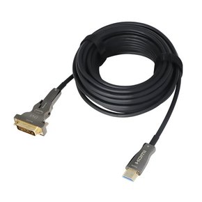 AOC 분리형 DVI-D 듀얼 TO HDMI 2.0 4K 광케이블 15M ML-DV6H15