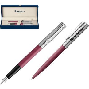 영국 워터맨 만년필 Waterman Allure Deluxe Ballpoint Pen and Fountain with Engraving Gift f