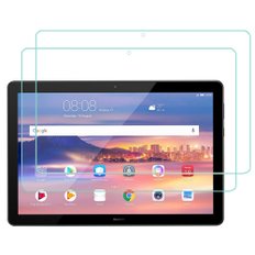 Huawei MediaPad T5 10.1 3D Huawei MediaPad T5 10.1 2장 포함 강화 유리 10.1인치 신형 태블릿