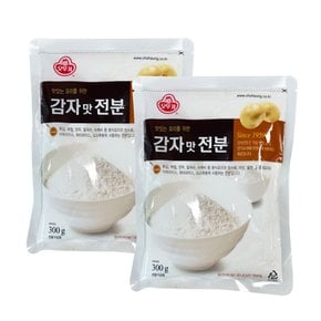 감자맛전분 300g 2개