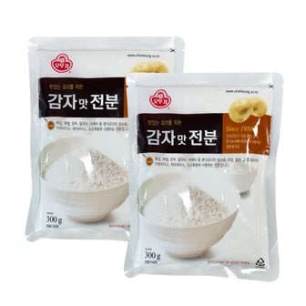 오뚜기 감자맛전분 300g 2개