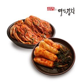 [식품명인 유정임] 포기김치5kg+총각김치3kg