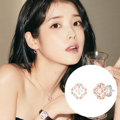 [아이유 PICK] CLOVIA DUELLO 귀걸이 (JJJTEQ2BF042SR000)