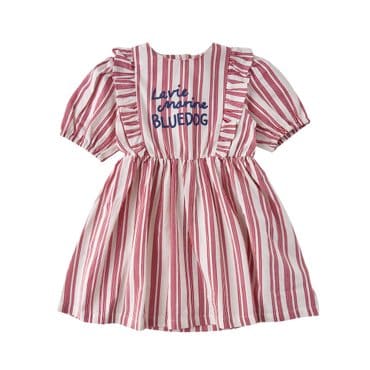 블루독 25년 S/S신상 25315-400-50 (RD) STRIPE 원피스