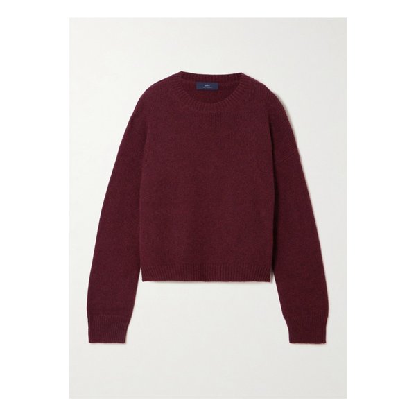 아치4 더 아이비 캐시미어 스웨터 버건디 46376663162866751