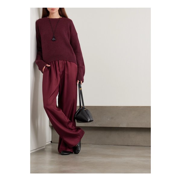 아치4 더 아이비 캐시미어 스웨터 버건디 46376663162866751