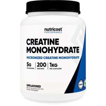 뉴트리코스트 크레아틴 모노하이드레이트 분말 가루 파우더 Creatine 1kg