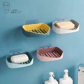 듀올 비누받침대 욕실 비누거치대 트레이 물빠짐구조