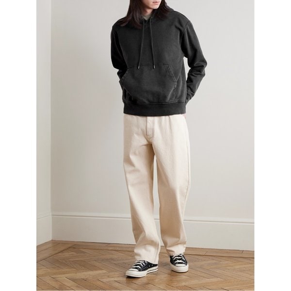 코리더 코튼 테리 후드 티셔츠 46376663163008655