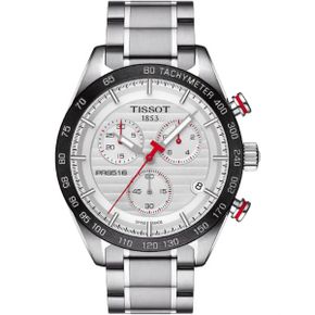 일본 티쏘 메탈 시계 TISSOT티쏘 손목시계 남성 TISSOT PRS516 피알에스516 크로노그래프 실버