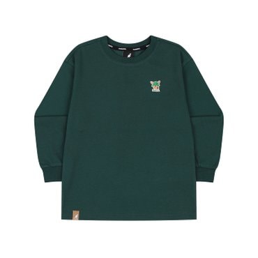 캉골키즈 루 심볼 롱 슬리브 티셔츠 RC 0005 그린ARCCRT00050GN