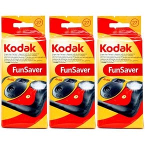 Kodak 일회용 카메라 3개들이