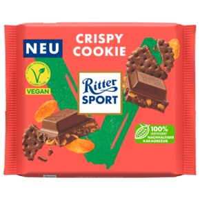 리터 스포츠 Ritter 초콜릿 크리스피 쿠키 비건 100g