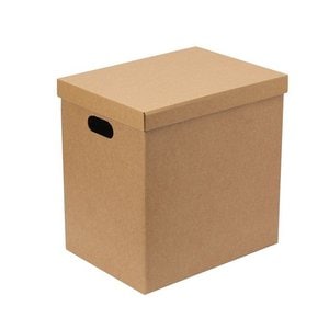 오너클랜 DIY 크라프트 종이박스 40x30cm  서류보관 수납박스