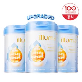 [공식] 일루마 분유 1단계 810g, 3통