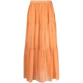 Skirts Orange Midi skirt V18REORANGE Orange