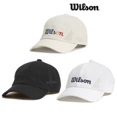 윌슨 스포츠웨어 레이저컷 퍼포먼스 테니스 캡 모자