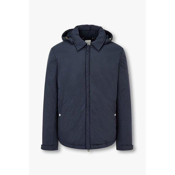 디태처블 후드 스트링 헴 패딩 자켓 5715317105000