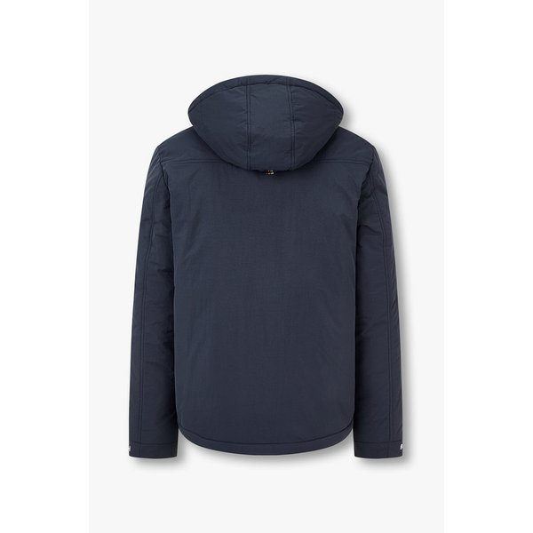 디태처블 후드 스트링 헴 패딩 자켓 5715317105000