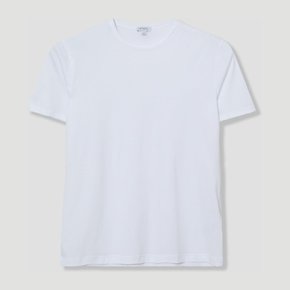 [해외배송] 선스펠 수피마 코튼 리브 넥라인 클래식 티셔츠 MTSH0001-WHAA