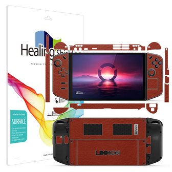 Healing Shield 레노버 리전 고 레더브라운 외부보호필름 세트