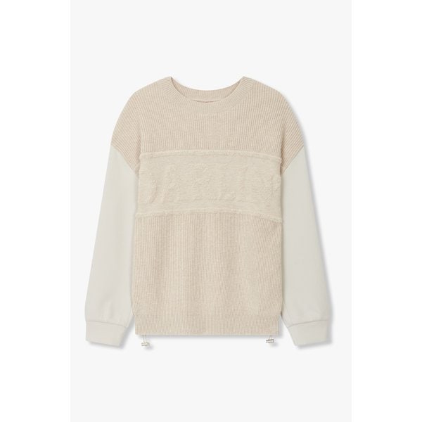 [파주점] 리브드 니트 릴렉스핏 스웨트 티셔츠 7125440501