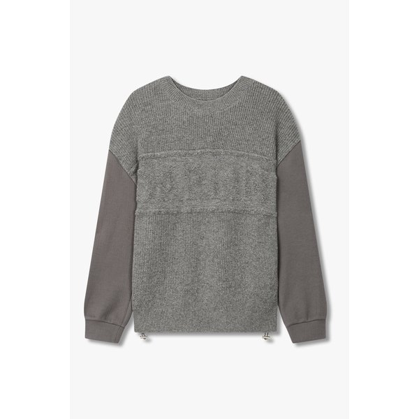 [파주점] 리브드 니트 릴렉스핏 스웨트 티셔츠 7125440501