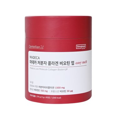 동국제약 마데카 저분자 콜라겐 비오틴 업 3g X 90포