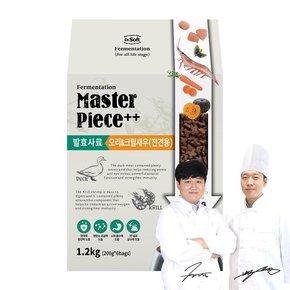 닥터소프트 발효 습식소프트사료 명작 오리&크릴새우 1.2kg