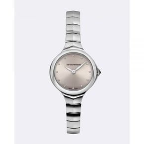 5025056 Emporio Armani Silver-Tone Analogue Watch - Pink 103798438