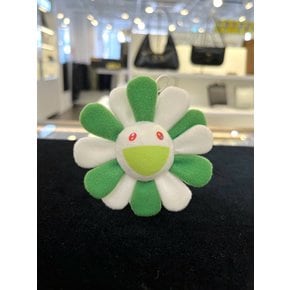 [여주점] [레어팩토리] 무라카미 다카시 - Flower Keychain Green x White 8cm 브로치 키링