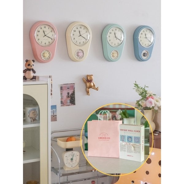 빈티지 벽시계 인테리어 벽시계
