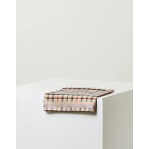 DCHA5F099MU [선물추천][DAKS GIFT]베이지 블랙 면 손수건 2종세트