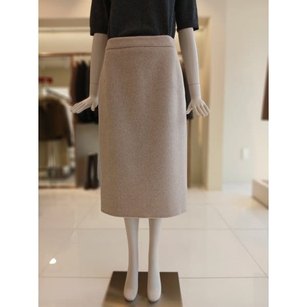 [여주점] 씨씨콜렉트 H라인울캐시미어핸드메이드스커트 E254msd151