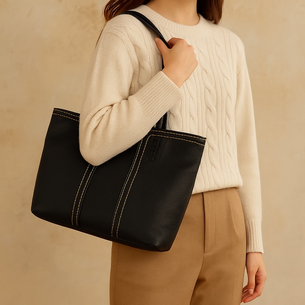 [여주점] [선물증정][무료반품] 스티치 숄더 마론백 HGLS1022