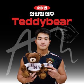 안현민 프로야구 선수 테디베어 인형 크보 팬 굿즈 판매 선물템
