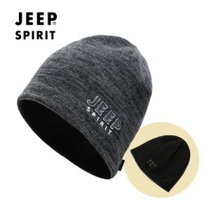 웹도매 JEEP SPIRIT 지프 스피릿 겨울 방한 스키 모자 - 털모자 비니 A0191