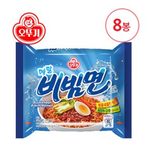 오뚜기메밀비빔면 130g 8개