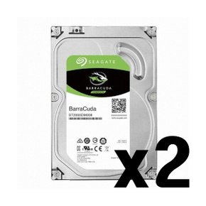 Seagate 1TB 하드HDD ST1000DM010 x 2개 uNo