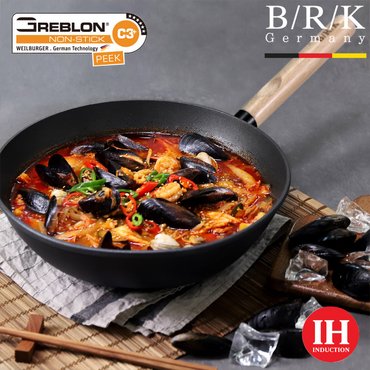 BRK 노르딕우드 WOK 28cm