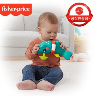 텐바이텐 피셔프라이스 소근육 놀이 아기 상어 백일 선물